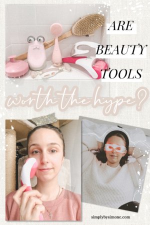 Are beauty tools worth the hype_beauty tools at all prices Simone PIliero Simply by Simone #beauty #skincare #beautytools #skincaretools #betterskin #skincaretips #beautytips #nuface #drdennisgross #drybrush #icefaceroller #jaderoller #scalpscrubber #conair