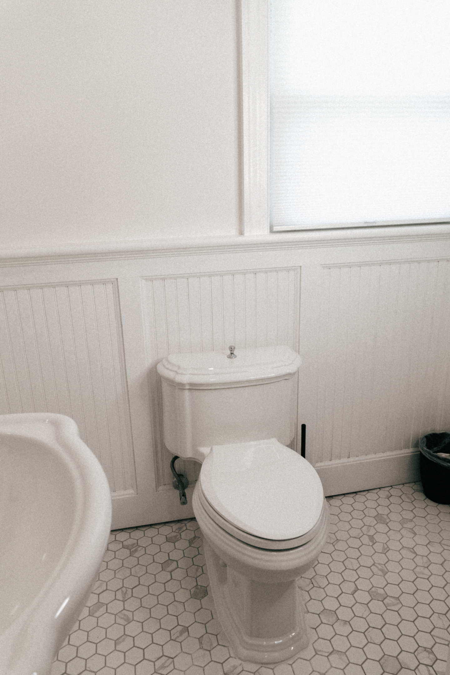 Simply by Simone - Simone Piliero - My Black and White Bathroom Renovation - Finished Photos - Toilet #bathroom #home #renovation #bathroomrenovation #diyhome #bathroomtiles #bathroomdecor #bathroomideas #bathroomrenovationideas