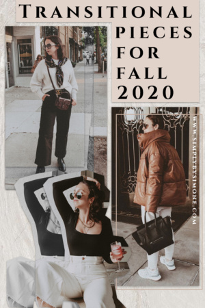 Roundup- Easy Transitional Pieces for Fall - Simone Piliero Arena - Simply by Simone - Shopping Edit - Fall Style Collage #falloutfit #fallfashion #sizeinclusiver #shopping #sustainable #conscious #ethical #fallstyleguide #fallshopping #fallshoppingguide
