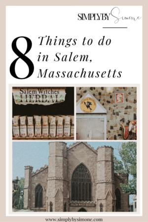 8 Things to do in Salem - Overnight Stay in Massachusetts - Salem, MA & Lexington, MA - The Inn at Hastings Park Whispering Angel Culinary Garden - Simply by Simone - Simone Piliero Arena PIN THIS #salem #salemma #salemmassachusetts #newengland #newenglandtravel #halloween #falltravel #northeasttravel #travel #travelguide Massachusetts - Simply by Simone - Simone Piliero Arena PIN THIS