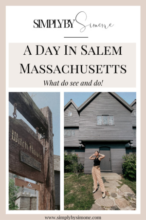 A Day in Salem - Overnight Stay in Massachusetts - Salem, MA & Lexington, MA - The Inn at Hastings Park Whispering Angel Culinary Garden - Simply by Simone - Simone Piliero Arena PIN THIS #salem #salemma #salemmassachusetts #newengland #newenglandtravel #halloween #falltravel #northeasttravel #travel #travelguide Massachusetts - Simply by Simone - Simone Piliero Arena PIN THIS