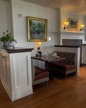 Sipping Terrace at Ocean House Rhode Island Overnight Stay - The Bistro Seating
