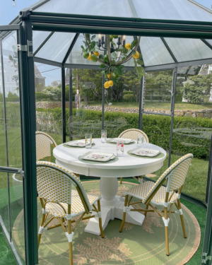 Sipping Terrace at Ocean House Rhode Island Overnight Stay - The Sipping Terrace Greenhouse Dining