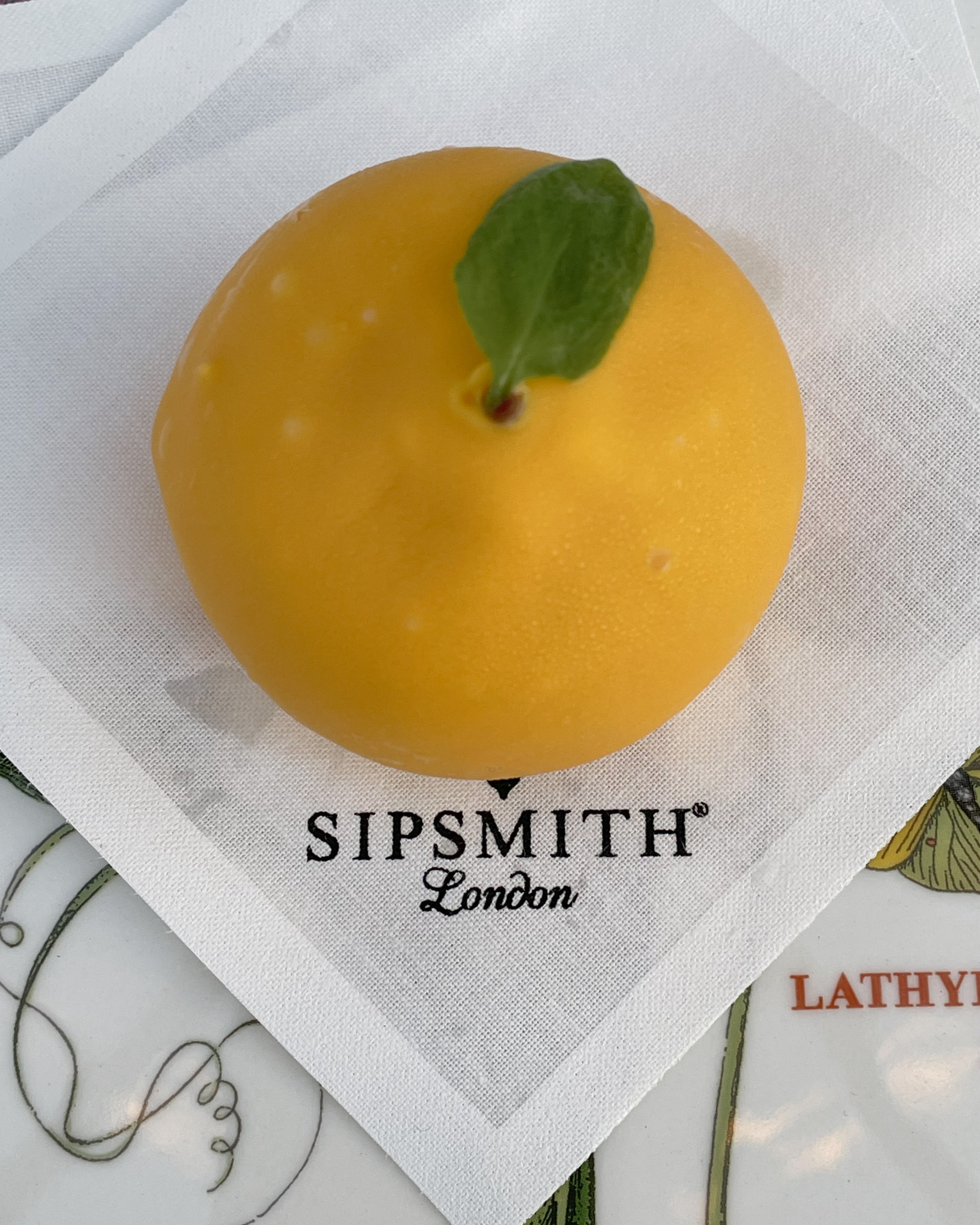 Sipsmith Sipping Terrace at the Ocean House Rhode Island Orange Mousse Dessert