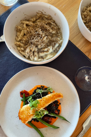 Cavatelli-Pasta-and-Fish-from-the-haylard-North-Fork-Long-Island
