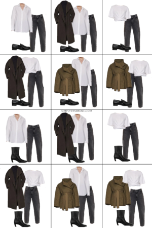 Frame Clothing Fall Capsule Wardrobe Items | 8 Pieces, 24 Outfits | How to Build a Capsule Wardrobe | Frame Clothing Fall Clothes | Outfit Inspiration | 24 Fall Weather Outfit Ideas | Fall Vacation Packing Guide | Frame Clothing Fall Capsule Wardrobe| What To Wear this Fall 2021 | Simply by Simone | Frame Clothing Fall Capsule Wardrobe | What To Wear This Fall 2021 | Looks 13 - 24