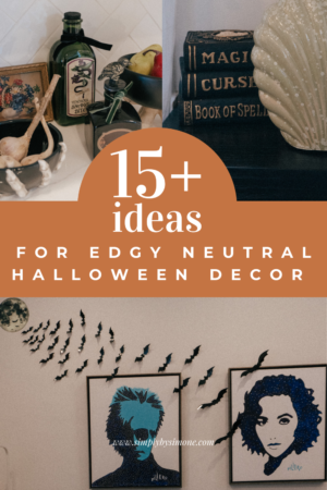 Edgy Neutral Halloween Home Decor Guide | Halloween Decorations | Neutral Halloween Decorations | Halloween Home Décor | The Best Neutral Halloween Home Decor | Spooky Chic Halloween Decorations | Grandin Road Halloween Decor | Bat Wall Decals for Halloween | Easy Halloween Decor | DIY Halloween Decorations | PIN 2