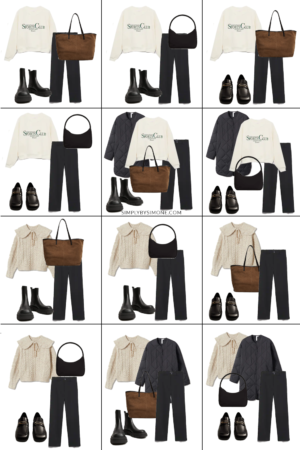 Mango Fall Capsule Wardrobe Items | 12 Pieces, 48 Outfits | How to Build a Capsule Wardrobe | Mango Clothing Fall Clothes | Outfit Inspiration | 48 Fall Weather Outfit Ideas | Fall Vacation Packing Guide | Mango Clothing Fall Capsule Wardrobe| What To Wear this Fall 2021 | Simply by Simone | Conscious Mango Fall Capsule Wardrobe | What To Wear This Fall 2021 | Looks 13 - 24