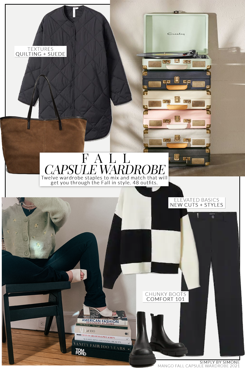 Mango Fall Capsule Wardrobe – 12 Pieces, 48 Outfits