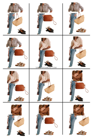 Affordable Sezane Spring Capsule Wardrobe | 12 Pieces, 48 Outfits | How to Build a Capsule Wardrobe | Sezane Spring Clothes | Outfit Inspiration | 48 Spring Weather Outfit Ideas | Spring Vacation Packing Guide | Sezane Spring Capsule Wardrobe - What To Wear This Spring 2022 | Looks 13 to 24 | Simply by Simone