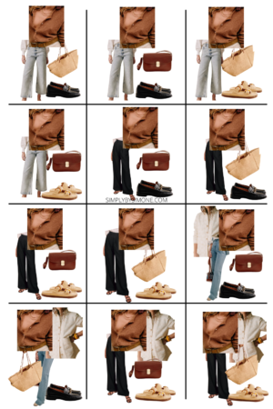 Affordable Sezane Spring Capsule Wardrobe | 12 Pieces, 48 Outfits | How to Build a Capsule Wardrobe | Sezane Sxpring Clothes | Outfit Inspiration | 48 Spring Weather Outfit Ideas | Spring Vacation Packing Guide | Sezane Spring Capsule Wardrobe - What To Wear This Spring 2023 | Looks 25 to 36 | Simply by Simone