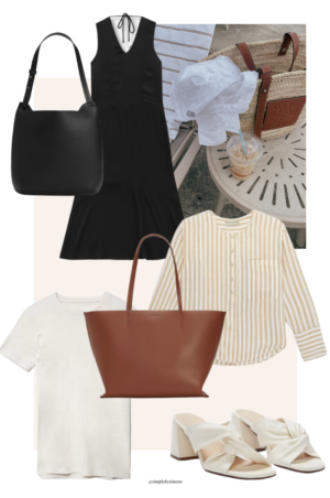 Affordable Everlane Summer Capsule Wardrobe | 12 Pieces, 48 Outfits | How to Build a Capsule Wardrobe | Everlane Summer Clothes | Outfit Inspiration | 48 Summer Weather Outfit Ideas | Summer Vacation Packing Guide | Everlane Summer Capsule Wardrobe - What To Wear This Summer 2023, European Outfit Ideas | Feature Image | Simply by Simone