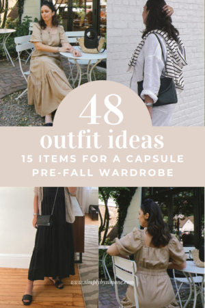 Teen Capsule Wardrobe For The Fall Season: 16 Pieces / 55+ Outfits