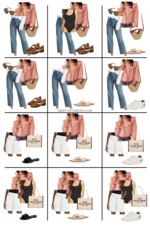 Affordable Amazon Pre-Fall Capsule Wardrobe | 15 Pieces, 48 Outfits | How to Build a Capsule Wardrobe | Amazon Fall Clothes | Outfit Inspiration | 48 Pre-Fall Weather Outfit Ideas | Fall Vacation Packing Guide | Amazon Pre-Fall Capsule Wardrobe - What To Wear This Fall 2022 | Parisian Outfit Ideas | Looks 25-36 | Simply by Simone