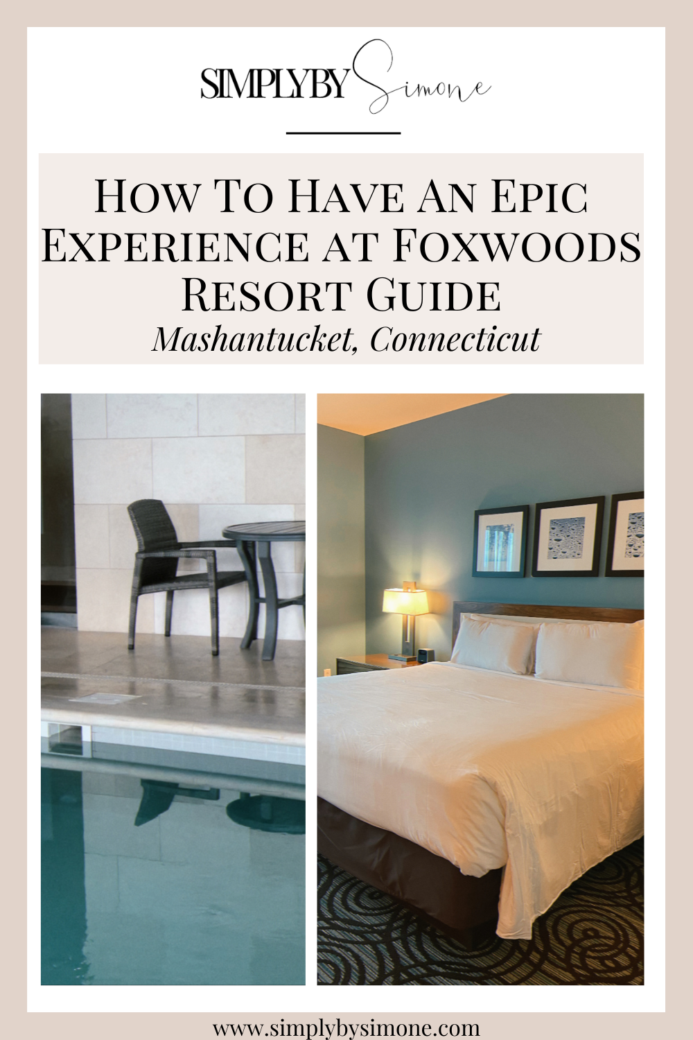 How To Have An Epic Experience at Foxwoods Resort Guide | Girls Trip To Foxwoods Resort || 48 Hours at Foxwoods | The Perfect Weekend Itinerary | Best Things to Do in Connecticut | Explore Foxwoods Resort Casino | Two Days at Foxwoods Resort | Foxwoods Travel Guide | Top Things to do at Foxwoods Resort | Foxwoods Resort Travel Guide | Feature Image | Simply by Simone