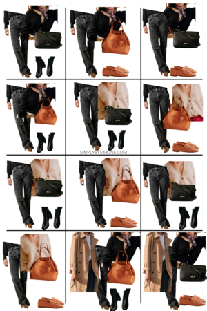 Affordable Sezane Fall Capsule Wardrobe | 12 Pieces, 48 Outfits | How to Build a Capsule Wardrobe | Sezane Fall Clothes | Outfit Inspiration | 48 Fall Weather Outfit Ideas | Fall Vacation Packing Guide | Sezane Fall Capsule Wardrobe - What To Wear This Fall 2022, Parisian Outfit Ideas | Looks 13-24 | Simply by Simone