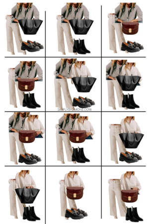 Affordable Sezane Fall Capsule Wardrobe | 12 Pieces, 48 Outfits | How to Build a Capsule Wardrobe | Sezane Fall Clothes | Outfit Inspiration | 48 Fall Weather Outfit Ideas | Fall Vacation Packing Guide | Sezane Fall Capsule Wardrobe - What To Wear This Fall 2023, Parisian Outfit Ideas | Looks 13-24 | Simply by Simone
