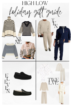 High Low Holiday Gift Guide | Holiday Gift Guide 2022 | Christmas Gift Guide | Wallet Friendly Gifts | Budget Friendly Gift Guide | Price-conscious Gift Guide | Designer Gift Guide | Splurge or Save Holiday Gift Guide | Gifts for Her | Gifts for Him | Gifts for Baby | Gifts for Pets | Christmas Gift Guide 2022 | Meaningful Gift Guide | Items 9-12 | simplybysimone