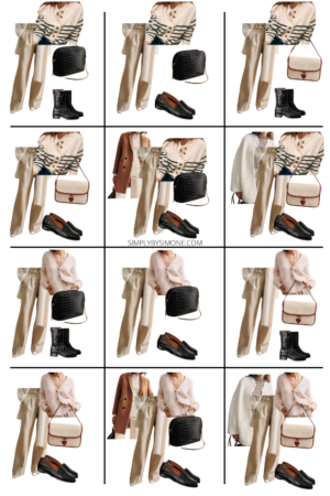 Affordable Sezane Winter Capsule Wardrobe | 12 Pieces, 48 Outfits | How to Build a Capsule Wardrobe | Sezane Winter Clothes | Outfit Inspiration | 48 Winter Weather Outfit Ideas | Winter Vacation Packing Guide | Sezane Winter Capsule Wardrobe - What To Wear This Winter 2022, Parisian Winter Outfit Ideas | Outfits 1-12 | Simply by Simone