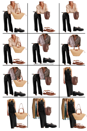 Sezane Outfit Ideas to Build your Wardrobe, Looks 37 to 48 out for 48 Outfit Combinations