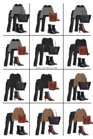 Affordable Everlane Fall Capsule Wardrobe | 14 Pieces, 36 Outfits | How to Build a Capsule Wardrobe | Everlane Fall Clothes | Outfit Inspiration | 36 Fall Weather Outfit Ideas | Fall Vacation Packing Guide | Everlane Summer Capsule Wardrobe - What To Wear This Fall 2023, European Outfit Ideas | Everlane 2023 Capsule Fall Wardrobe | Looks 1-12 | Simply by Simone