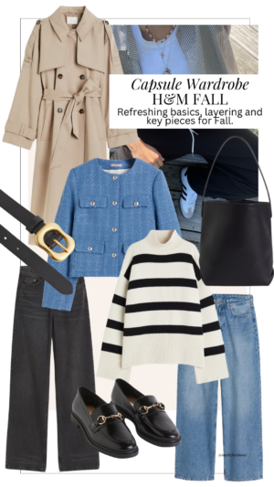 Affordable H&M Fall Capsule Wardrobe | 15 Pieces, 48 Outfits | How to Build a Capsule Wardrobe | H&M Fall Clothes | Outfit Inspiration | 48 Fall Weather Outfit Ideas | Fall Vacation Packing Guide | H&M Fall Capsule Wardrobe - What To Wear This Fall 2023, Parisian Outfit Ideas | Cover Image | Simply by Simone
