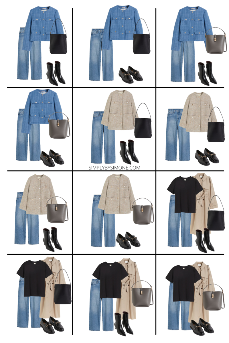 H&M Fall Capsule Wardrobe - Simply by Simone