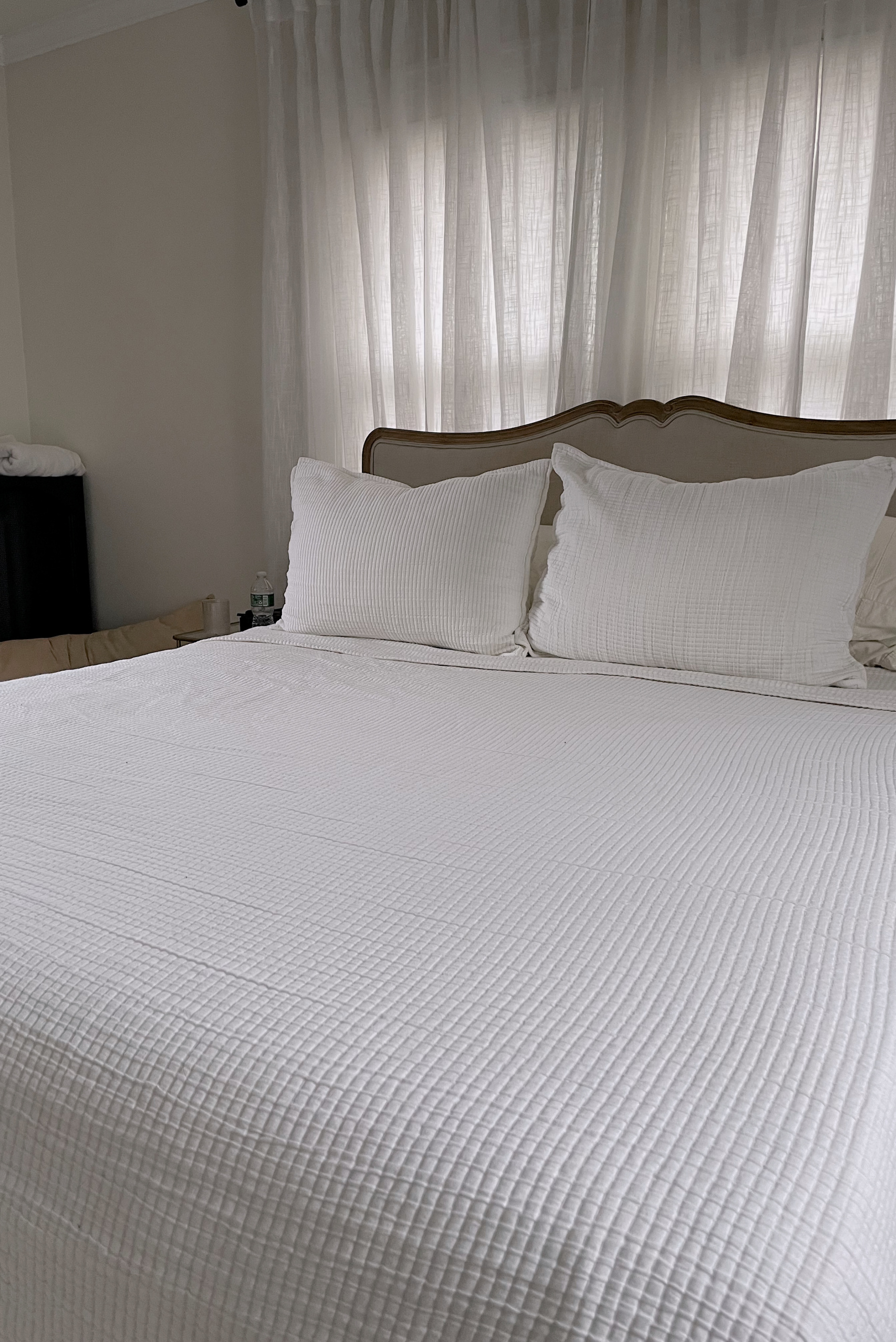 Bedding Review Image of Quince Organic Ribbed Cotton Coverlet Set Current