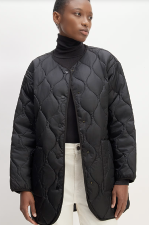 Everlane The ReNew Quilted Mid Length Liner