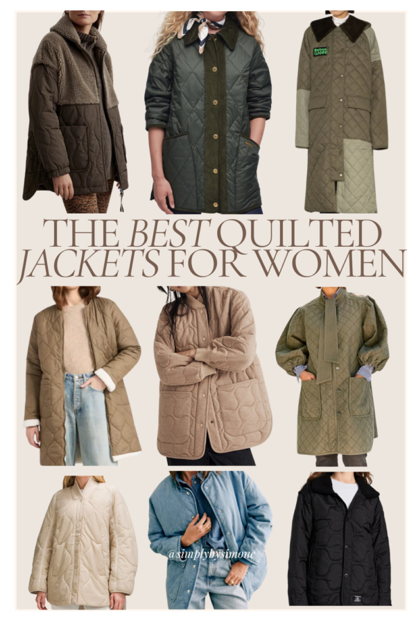 Best Quilted Jackets for Women - Simply by Simone