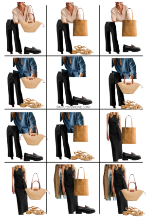 Sezane Outfit Ideas to Build your Wardrobe, Looks 37 to 48 out for 48 Outfit Combinations