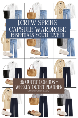 J.Crew Spring Capsule Wardrobe PIN