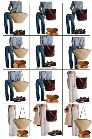 Sezane Outfit Ideas to Build your Wardrobe, Looks 37 to 48 out for 48 Outfit Combinations