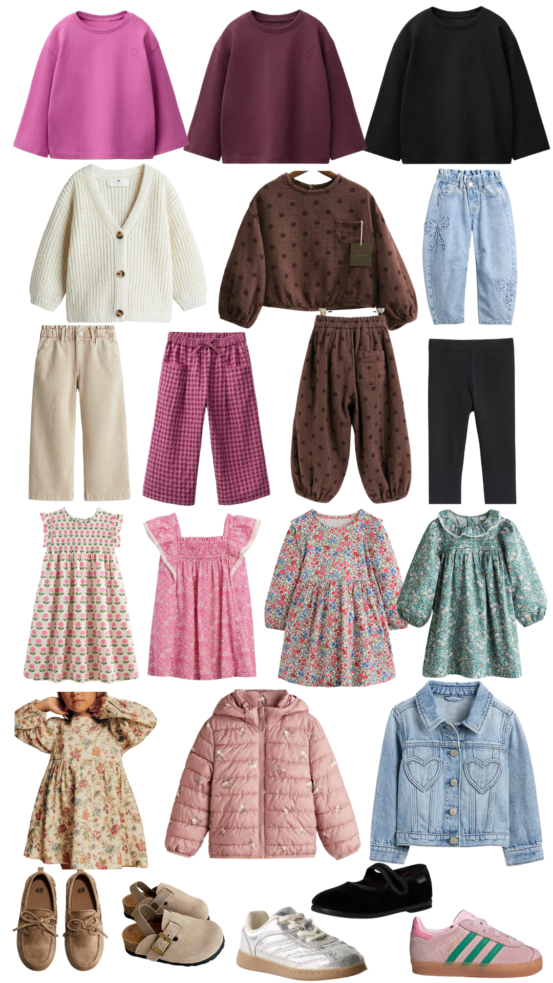 Toddler Girl Fall Capsule Wardrobe Essentials 22 Items